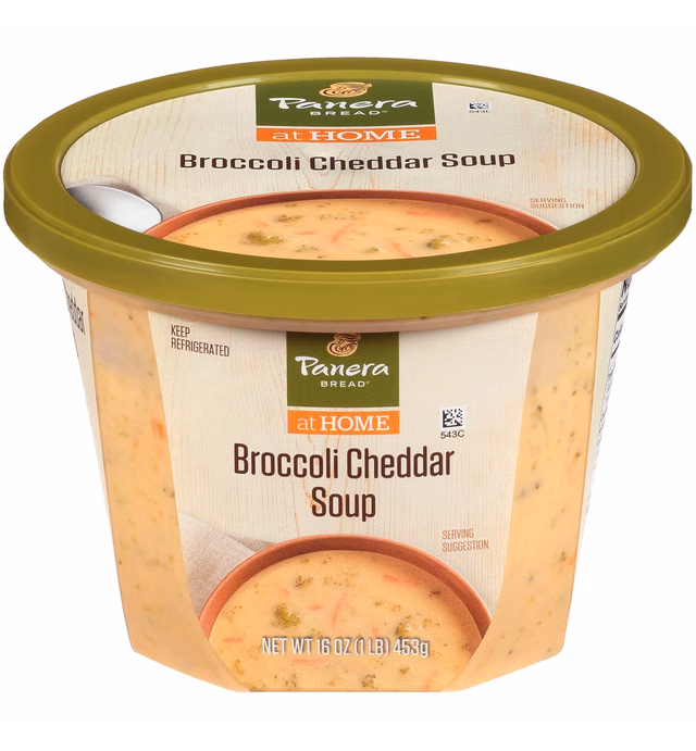 Panera Bread Broccoli Cheddar Soup, 16 oz