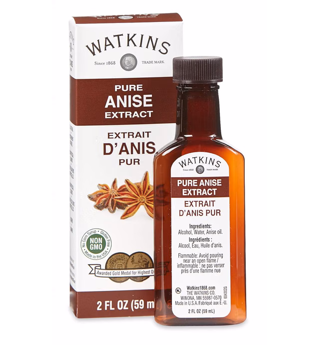 Watkins Pure Anise Extract, 2 oz. Bottles, Pack of 6 (Packaging May Vary)