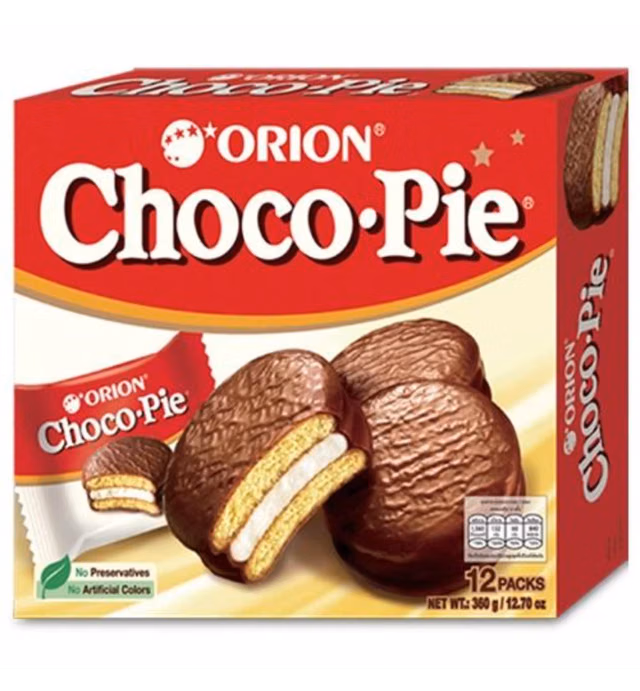 Orion Choco Pie 12p (Halal)